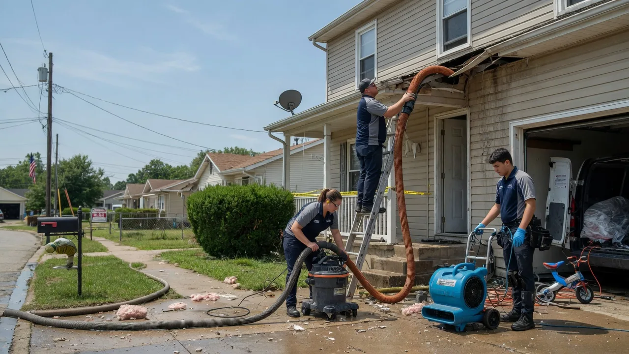 Water Damage Restoration in Briggsville, WI near me